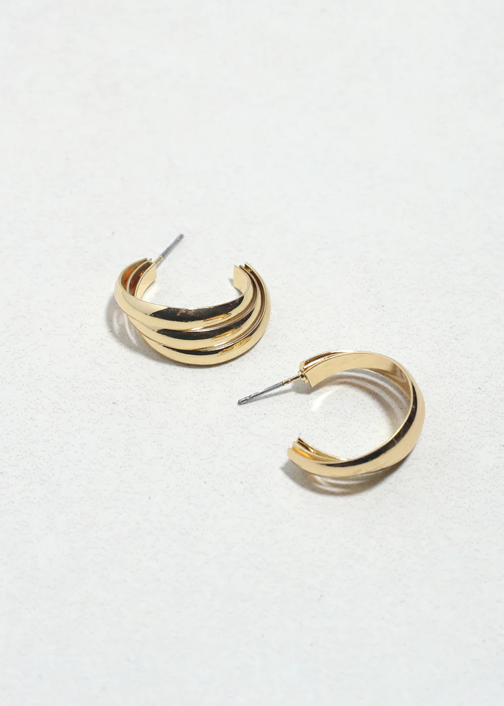 Luxe Layered Hoop Earrings