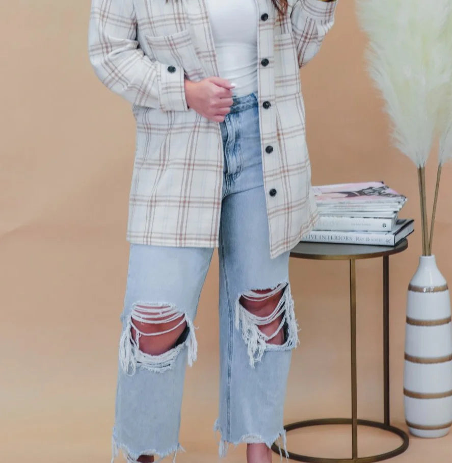 Madden Plaid Shacket