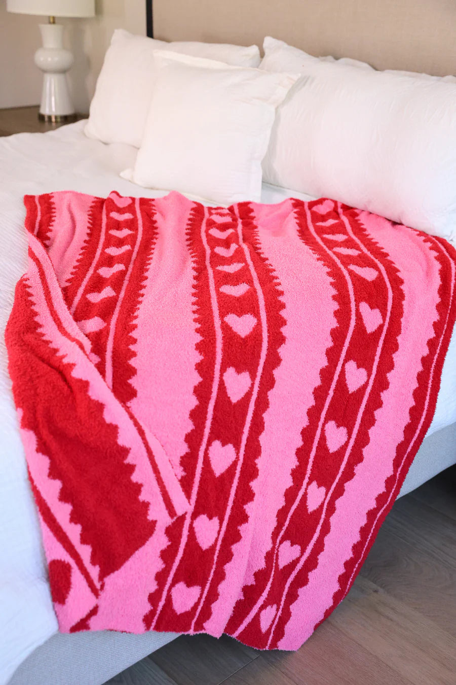 Heartfelt Stripes Blanket
