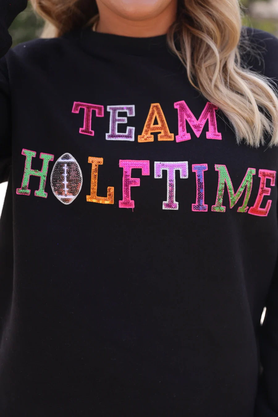 Team Halftime Patch Sweatshirt