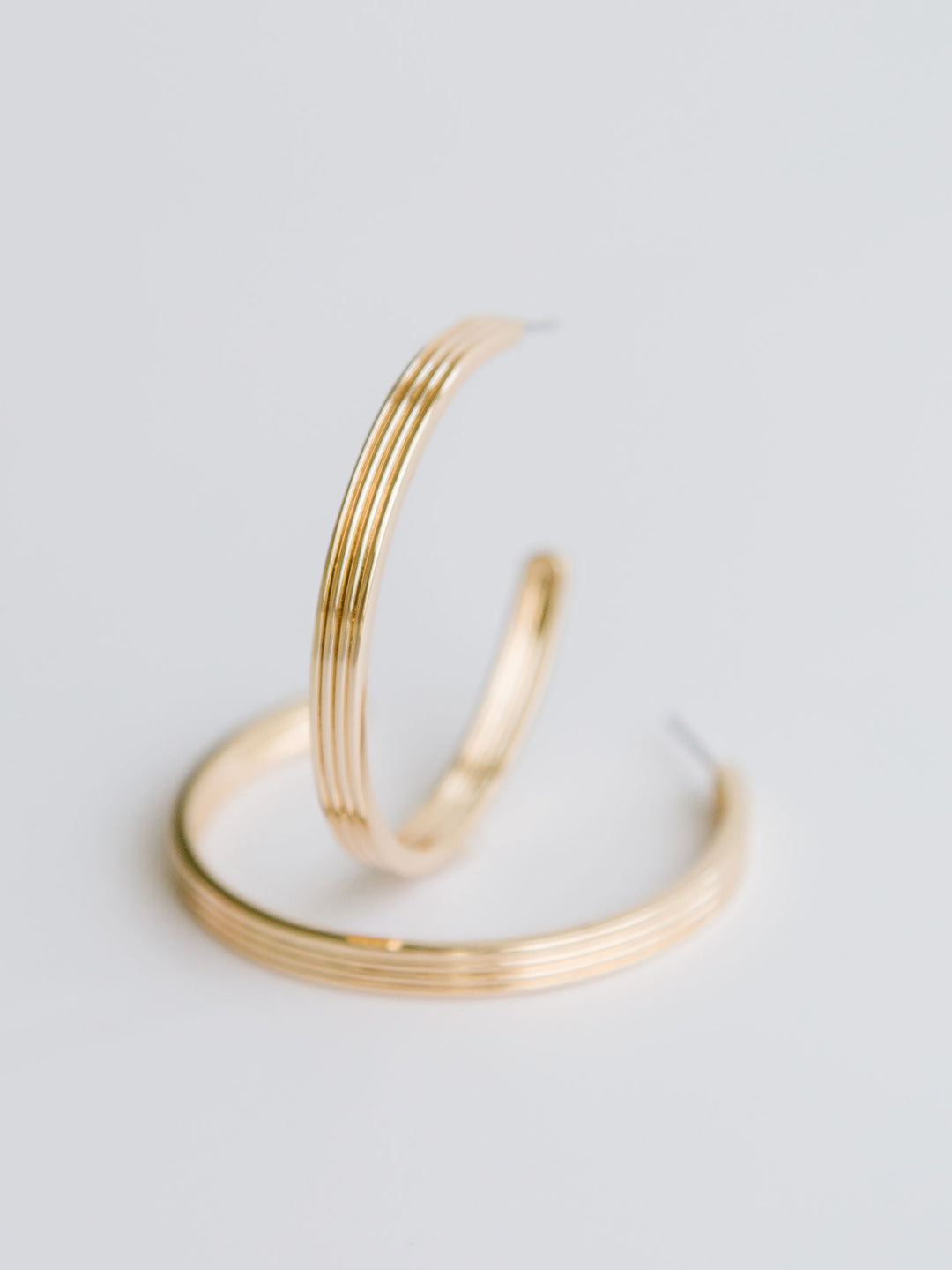 Sheila Gold Hoop Earrings