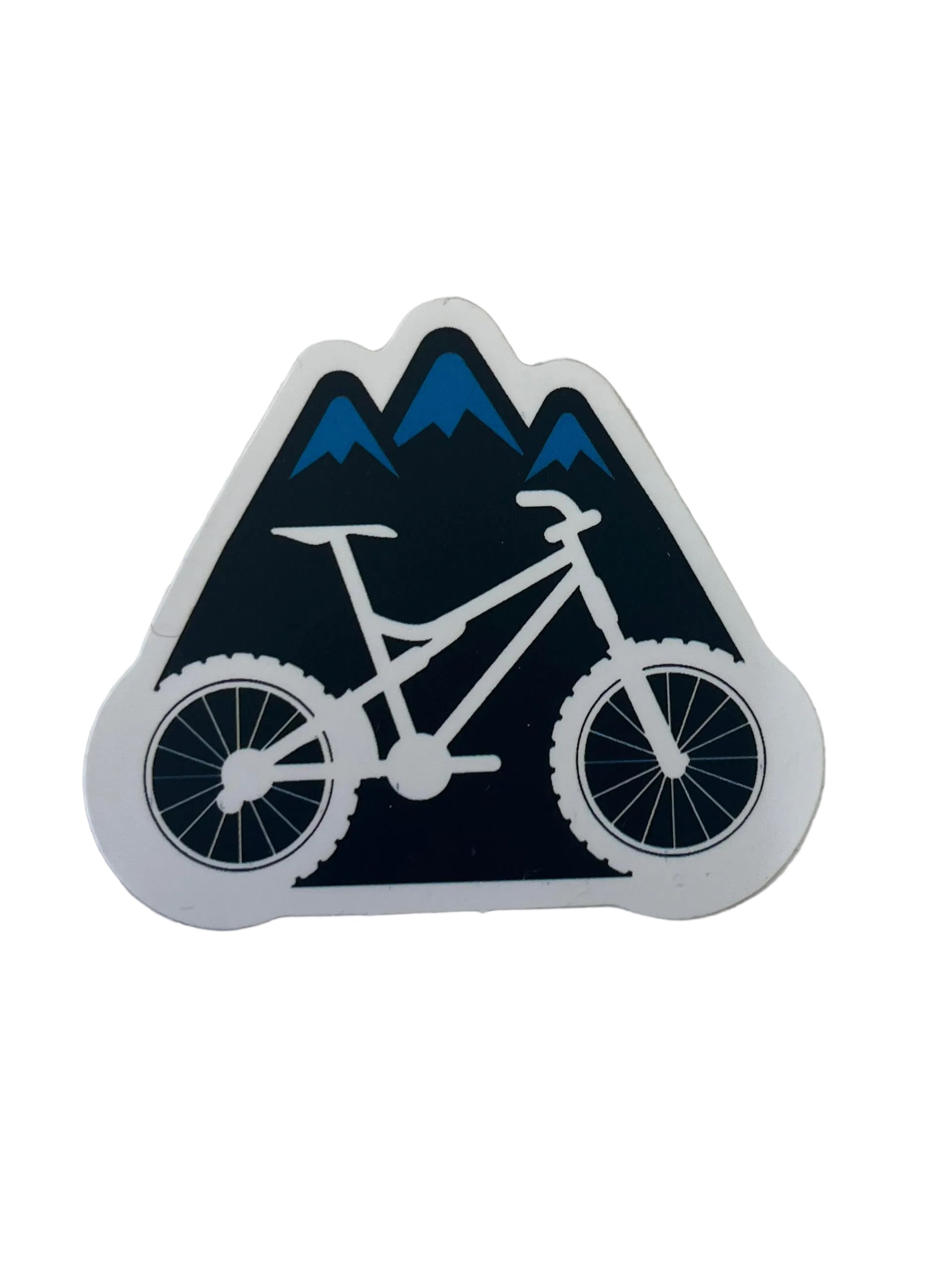 Mountain Bike Vinyl Sticker