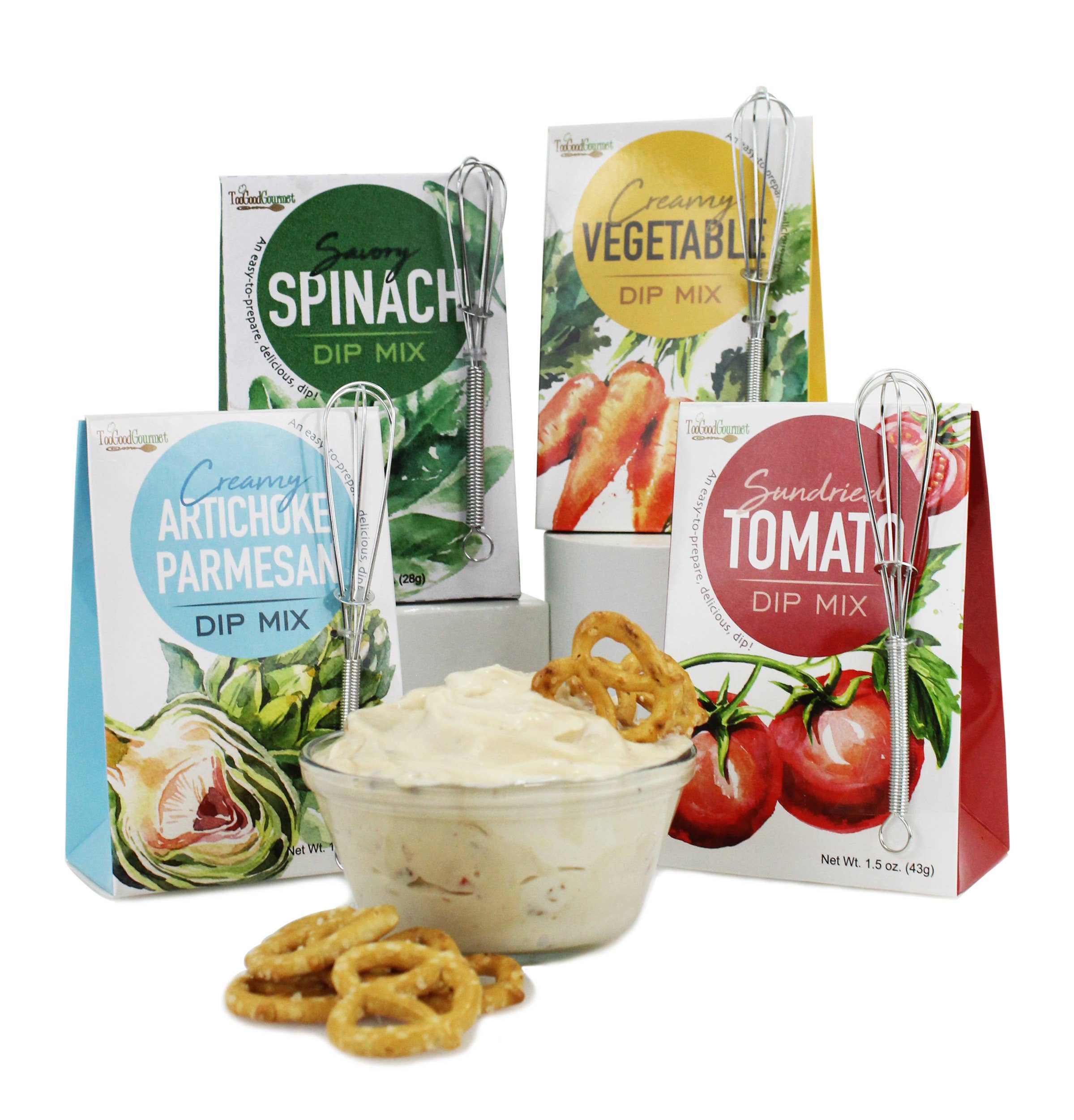 Fresh Dip Mixes (Artichoke, Vegetable, Spinach)
