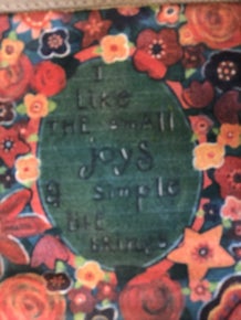 Simple Joys Crossbody ~ Upcycled Tent -Vintage Addiction