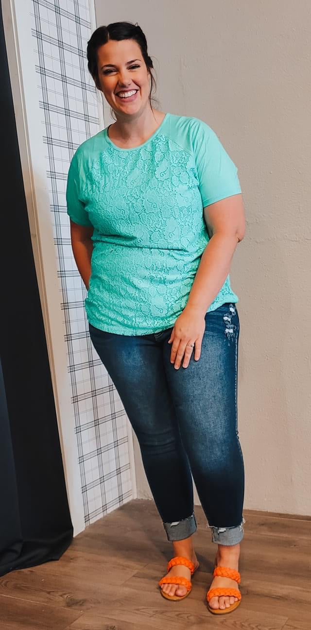 Lace Front Top